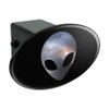 Graphics and More Alien Head in Space Oval Tow Trailer