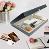Lineco Folio Storage Box, Clamshell Design with Metal Edge. 16.5x20.5x1.75