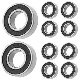 688 2RS Ball Bearings 8 mm x 16 mm x 5 mm, Pack of 10, Double Protected Deep Groove Ball Bearings for DIY, Lathes, Motors, 3D Printers, Milling Machines, Various Mechanical Devices, etc.