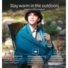 Litume Travel Blanket Lightweight and Breathable, 122x170 cm, Soft Airplane