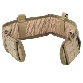 Multifunctional Outdoor Waist Belt Security Waist Belt for Camping Hunting Climbing Khaki