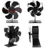 FFYan Stove Fan, Fireplace Tool with 6 Blades, No Electricity,