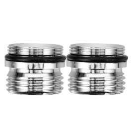 SUPVOX 2pcs Kitchen Faucet Adapter Kit Durable Tank Valve Adapter for Sink Faucet to Hose Connection Compatible with Water Filters Sprayers and Garden