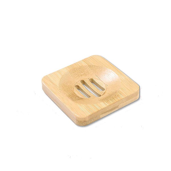 １PCS Bamboo Soap Dishes, Handmade Bamboo Wooden Soap Holder, Bathroom