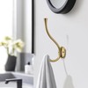 Sailing 3 Pack Coat Hooks - Champagne Bronze Coat Hooks
