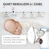 JiaoZoum Nebulizer, Portable Nebulizer with Intuitive LED Interface and Auto-Cleaning,