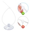 AQUANEAT 20 Pack Aquarium Suction Cups with Clips 3/16" air
