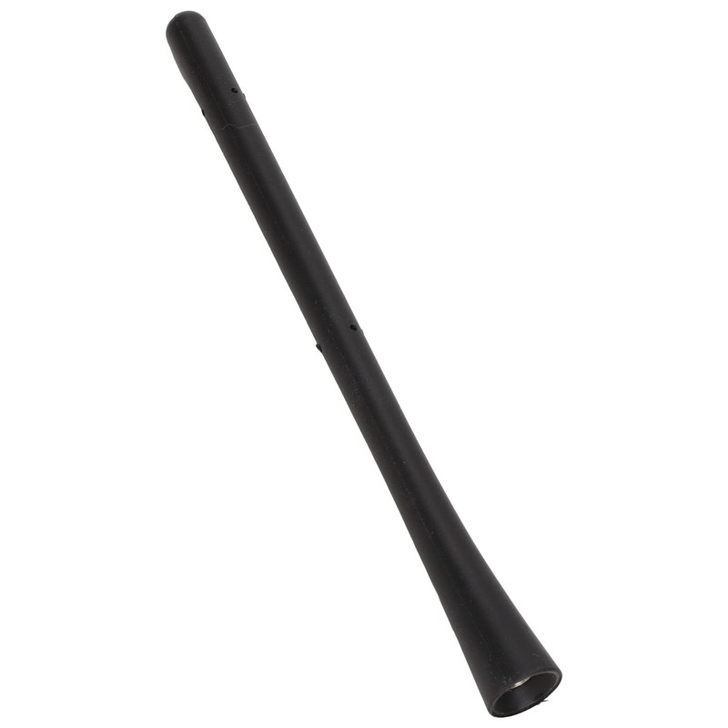 Motorcycle Short Antenna Mast 6 3/4in Long Screw in Rubber