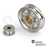 OPIOL QUALITY® Cable Pulleys with Brass Bushing 25 mm Stainless