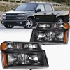 Bingbingmotor BRYGHT 4PCS Fits for 2004-2012 Chevy Colorado GMC Canyon