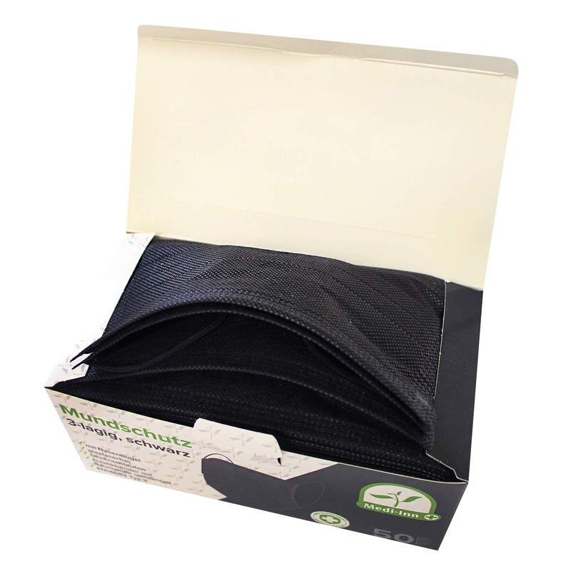 Medi-Inn+ Mouth Guard Respirator Face Mask Disposable Mask with Elastic