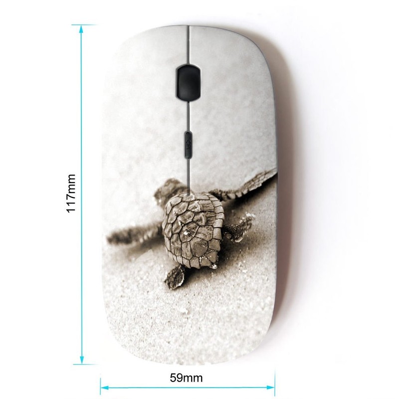 KawaiiMouse [ Optical 2.4G Wireless Mouse ] Turtle Baby Tortoise