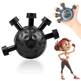 Finger Griff Strengthener 2025 Neue Hand Unterarm Ball Strengthener und Finger Griff Exerciser Bälle Handgelenk Stärkung Gitarre Finger Gripper Krafttrainer Hand Squeezer Stretcher Extender Workout