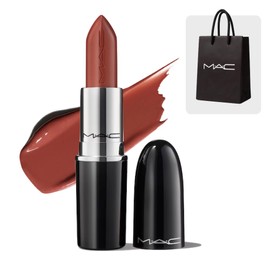 vein 543 Posh Fit (Warm Rose Brown Nude) MAC NEW Lusterglass Sheer Shine Lipstick / 543 포쉬 핏 (웜 로즈 브라운 누드) 맥 NEW 러스터글래스 쉬어 샤인 립스틱