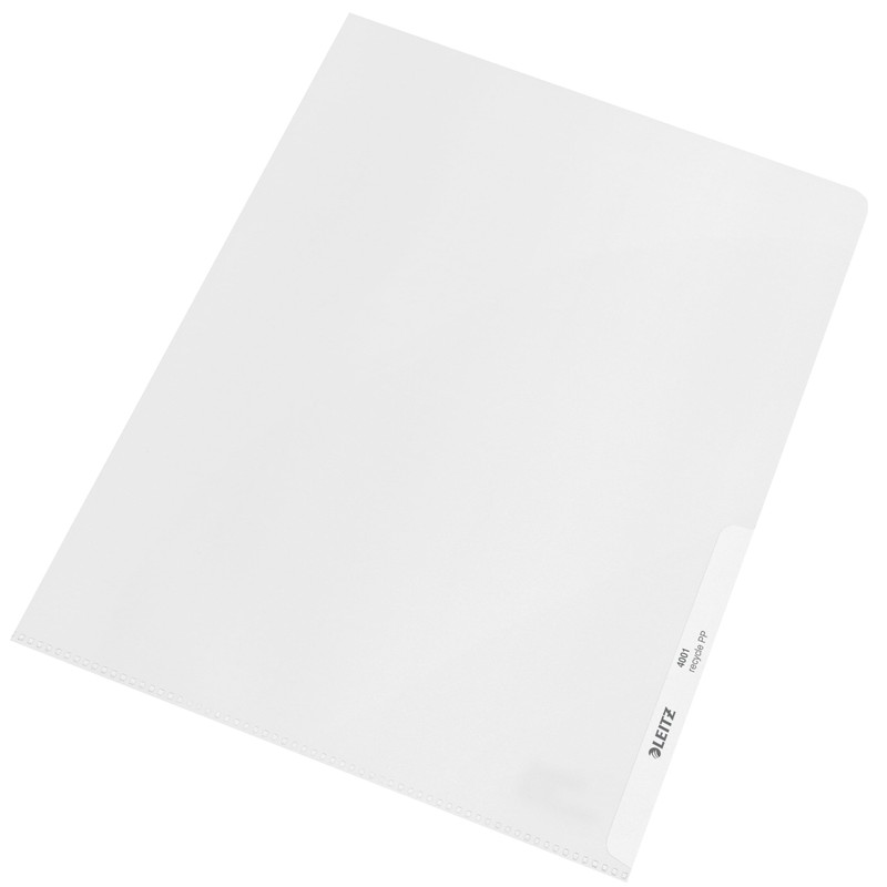 Leitz A4 File Folders, Pack of 25, Non Toxic Plastic,