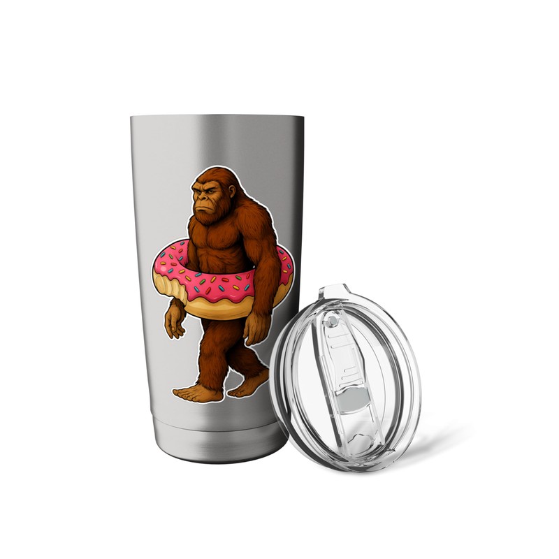 Pool Bigfoot Donut Sasquatch Donut Float for Boys Kids Men