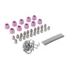 Plasma Cutter Torch Consumables Electrode Nozzle Protection Cups Bracket Rings