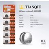 Tianqui 5 Pilas Reloj Cr1620 Tianqui Original Litio Larga Caducidad