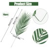 CCINEE CCINEE 16 PCS Artificial Palm Leaves, Faux Large Palm