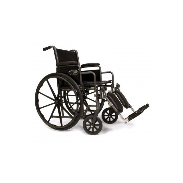 Graham-Field Arm Detachable Full with Side Panel Less Armrest, Wheelchair Parts and Accessories, Pair, 90763021