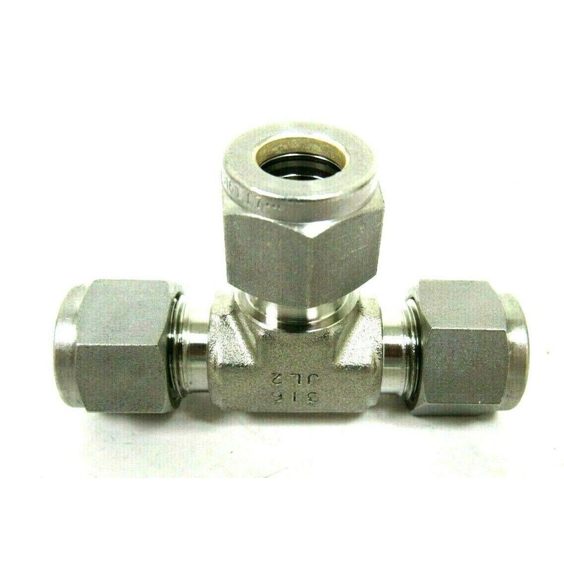 SWAGELOK SS-600-3 3/8" TUBE OD, STAINLESS STEEL, TUBE FITTING, UNION