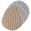 Mayser Paddy Two Stripes Cotton Flat Cap Peaked Cap Men's