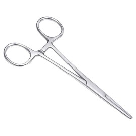 Tweezers, Portable Pliers with Serrated, Stainless Steel, Durable, Fishing Equipment, Fishing Pliers, Crafts, Portable, Anti-Slip Tools, Used for Removing Pet Ears