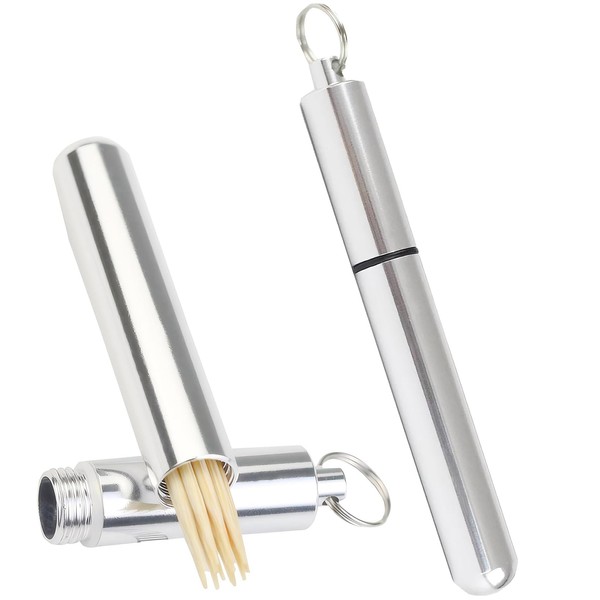 OKAWASI Toothpick Holder, Set of 2, Toothpick Case, Toothpick Box,