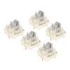 45Pcs Mechanical Keyboard Switches Waterproof Backlight Silent Linear Mechanical Key