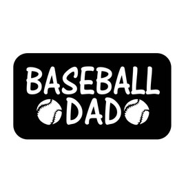 ThatLilCabin - BASEBALLL DAD AS830 8" Baseball Decal