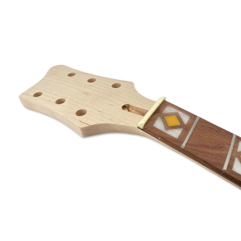 ModouString Maple Guitar Neck, 24.75" Scale Electric Guitar Neck 24