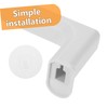 Mipcase Bathroom Towel Mount Easy Install No Drilling Multifunctional Storage
