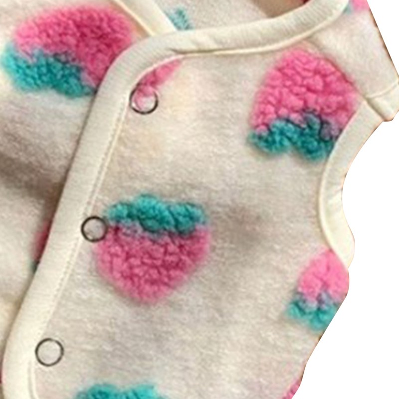 Dog Clothes Fashionable Soft Comfortable Warm Sleeveless Puppy Jacket for