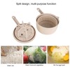 Salad Spinner Fruit Vegetable Dryer Strainer Sifter Manual Vegetables Rice