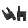 2PCS Solar PV Connector 2 to 1 Photovoltaic Crimp Connector