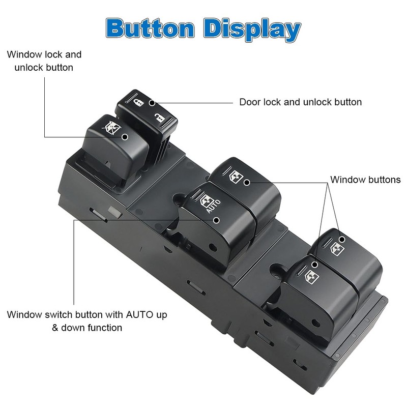 WMPHE Window Switch Compatible with Subaru Forester 2014 2015 2016,