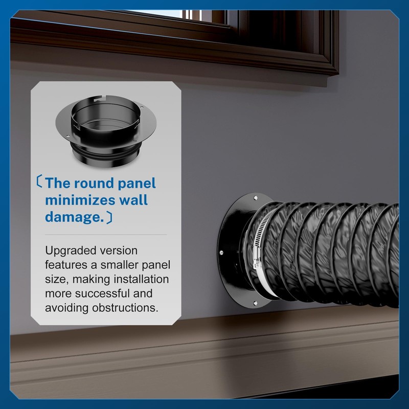 Hon&Guan Dryer Vent Connector, High Quality Iron Twist Lock Dryer