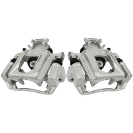 Z-Ryixiu 2pcs Disc Brake Caliper Set Front Rear Left Right Metal Cast Iron for Chrysler for Town & Country,for Dodge for Grand Caravan,for Ram for C/V,for VW for Routan