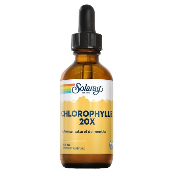 Solaray Chlorophylle 20x Liquide 59 ml
