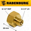 Propane Gas Adapter 1/2 Inch R (IG) x 1/4 Inch