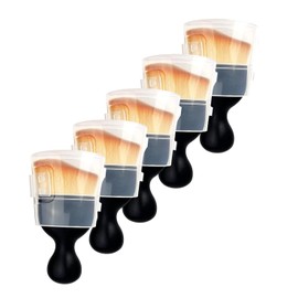 5PCS Car Brush, Car Interior Cleaning Tool, Car Cleaning Brush Interior Dust Collectors, Curved Design Dirt Dust Clean Brushes, Engine Compartment and Dashboard