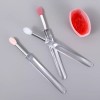 DFS Beauty Brocha Silicón C/ Tapa Maquillaje Pigmentos De Viaje