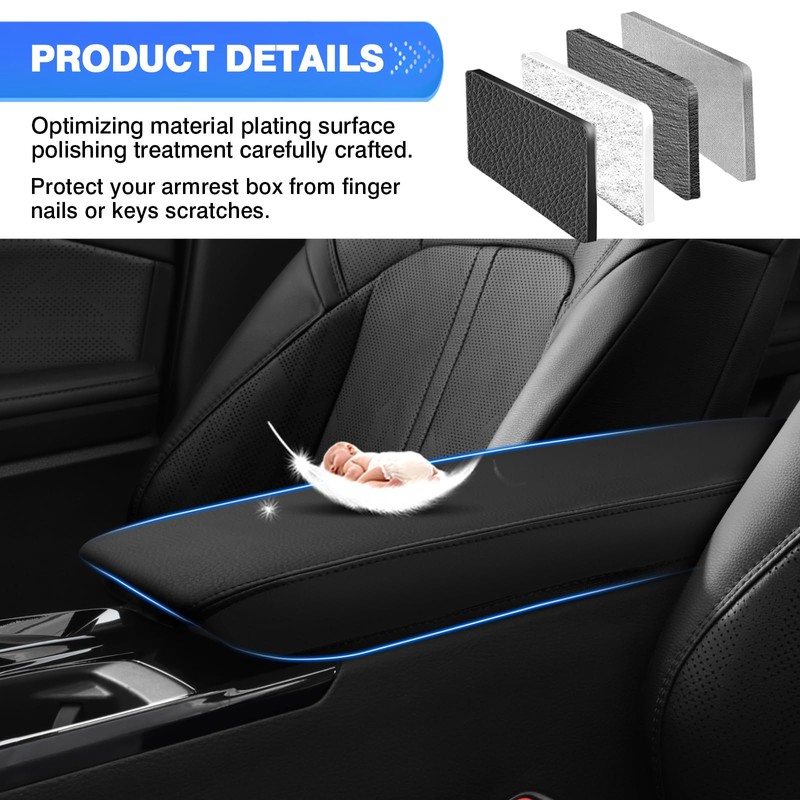 Autorder Center Console Cover for 2025 Toyota Camry Accessories Armrest