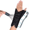 VISKONDA Wrist Brace with Thumb Spica Splint Support for De