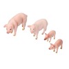 Simulation Farm Pig Animals Model Figures Toy Set Preschool Educational