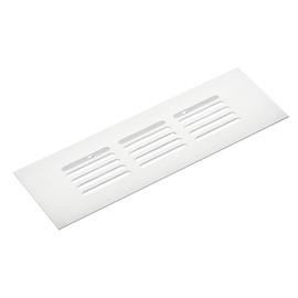 sourcing map Rectangle Shape Ventilation Grille Aluminum Alloy Louvered Air Vent 5.9 x 1.97 Inch for Wardrobe Cupboards