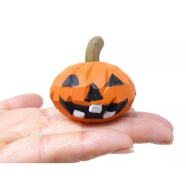 Native Wooden Creations Handmade Wooden Jack-o'-Lanter