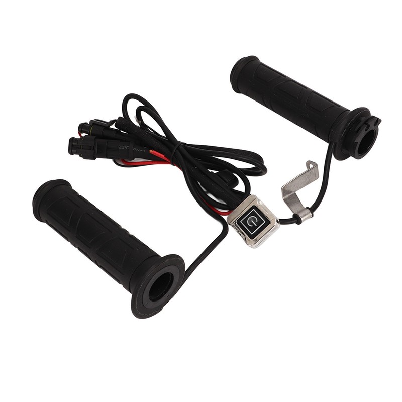 1 Pair Handlebar Heated Grip 3 Level Temperature Adjustment Electric