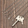 sourcing map Toilet Flappers Chain, 30cm Toilet Handle Lever Lift