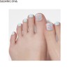 DASHING DIVA Magic Press Pedicure 1ea [Glow Up], Type:MILKY PURPLE SHINE
